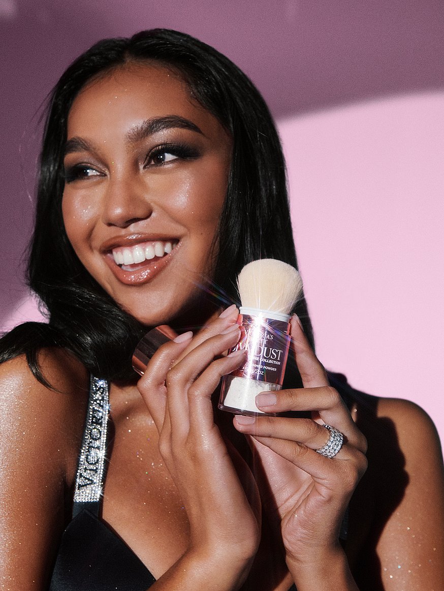 Victoria Secret Bombshell Shine Diva Dust Face & Body Shimmer Powder