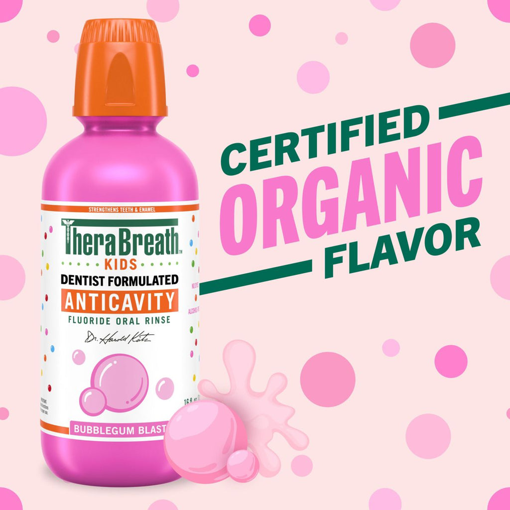 TheraBreath Kids Mouthwash - Bubble Gum