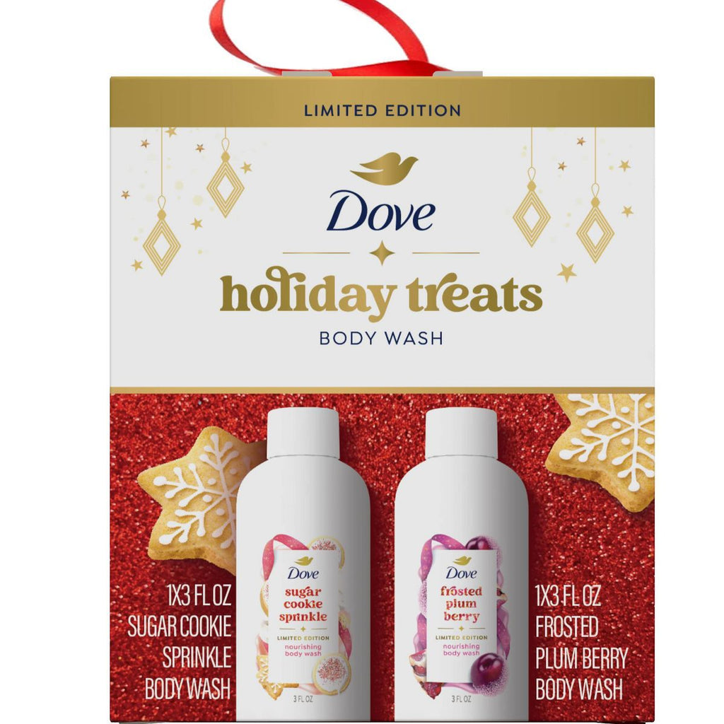 Dove Limited Edition Holiday Treats Mini Washes Giftpack