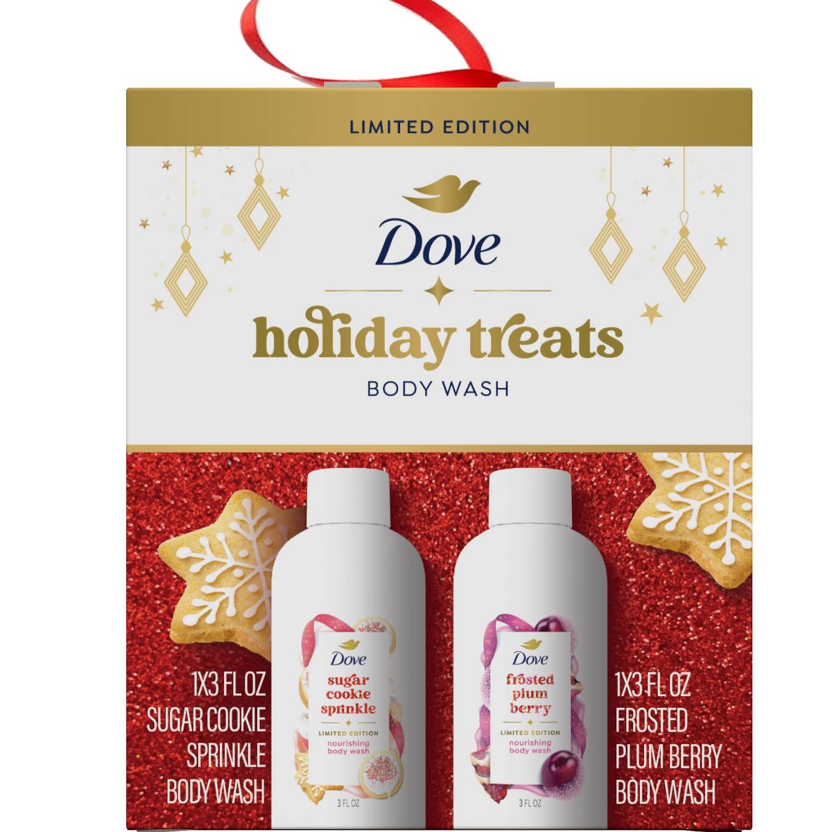 Dove Limited Edition Holiday Treats Mini Washes Giftpack