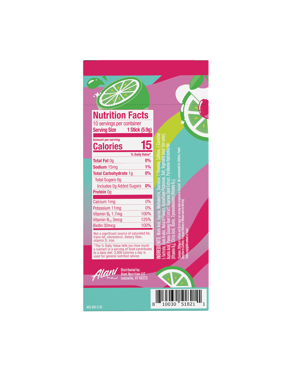 Alani Nu Energy Sticks - Cherry Twist / 10 pack