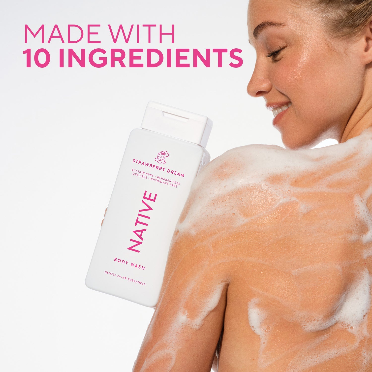 Native Body Wash - Strawberry Dream