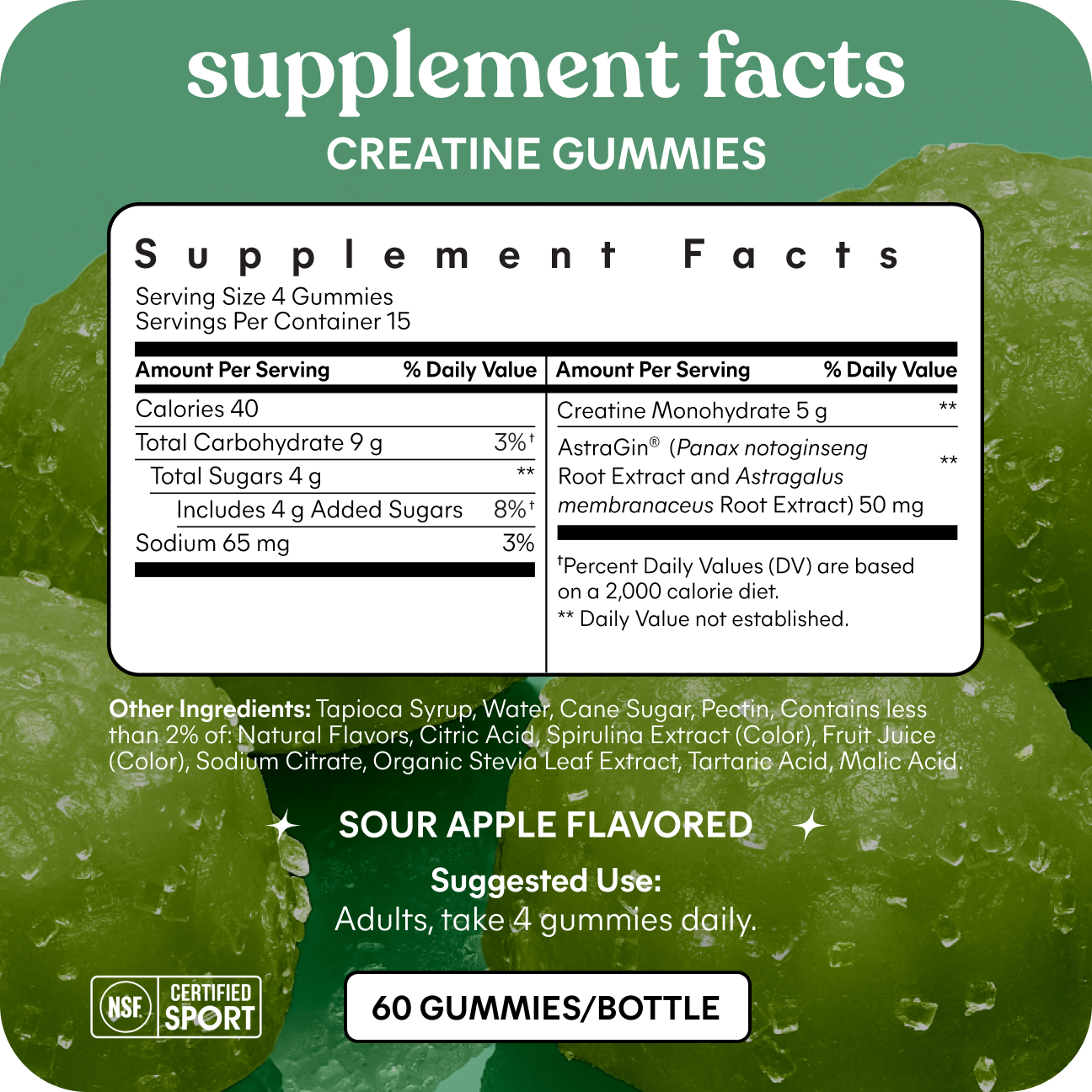 ✨NEW ✨Lemme Creatine - Sour Apple