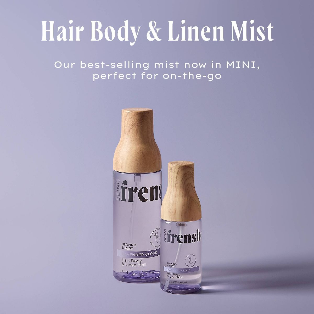 Being Frenshe Hair & Body Mist - Lavender Cloud Mini