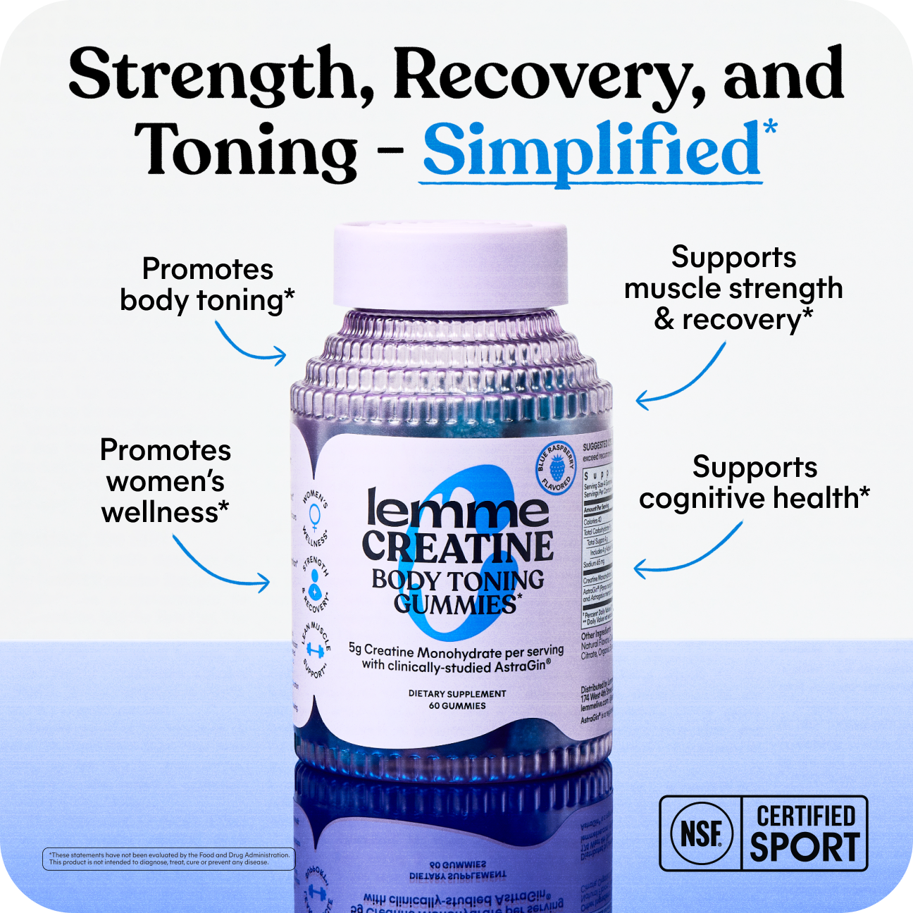 ✨NEW ✨Lemme Creatine - Blue Raspberry
