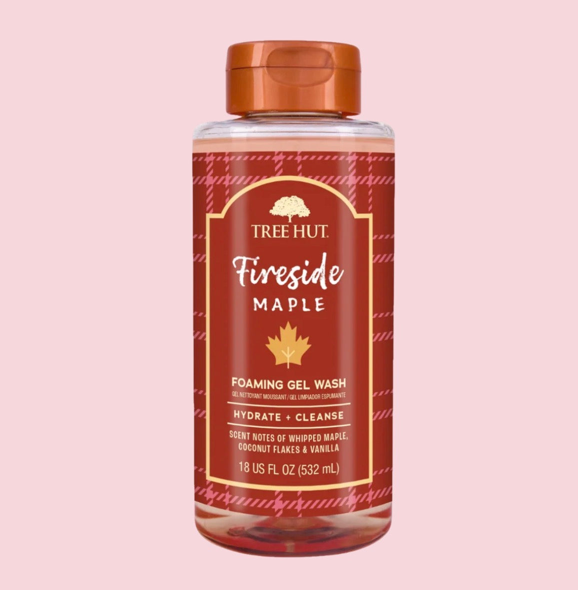 Tree Hut Body Wash - Fireside Maple