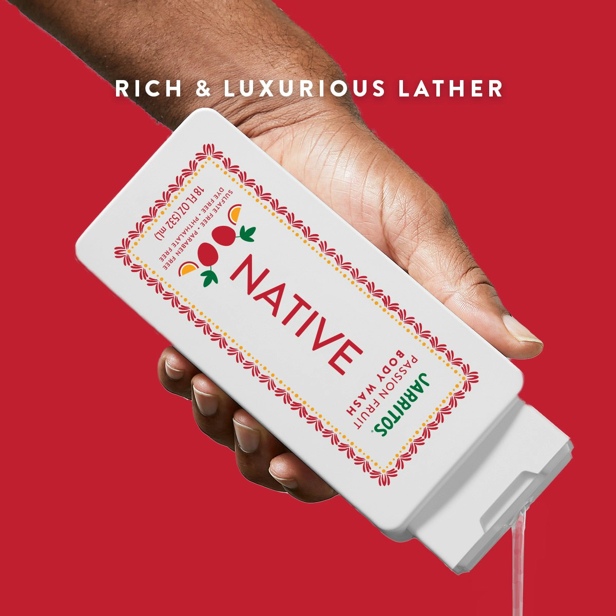 Native Body Wash - Jarritos Passion Fruit