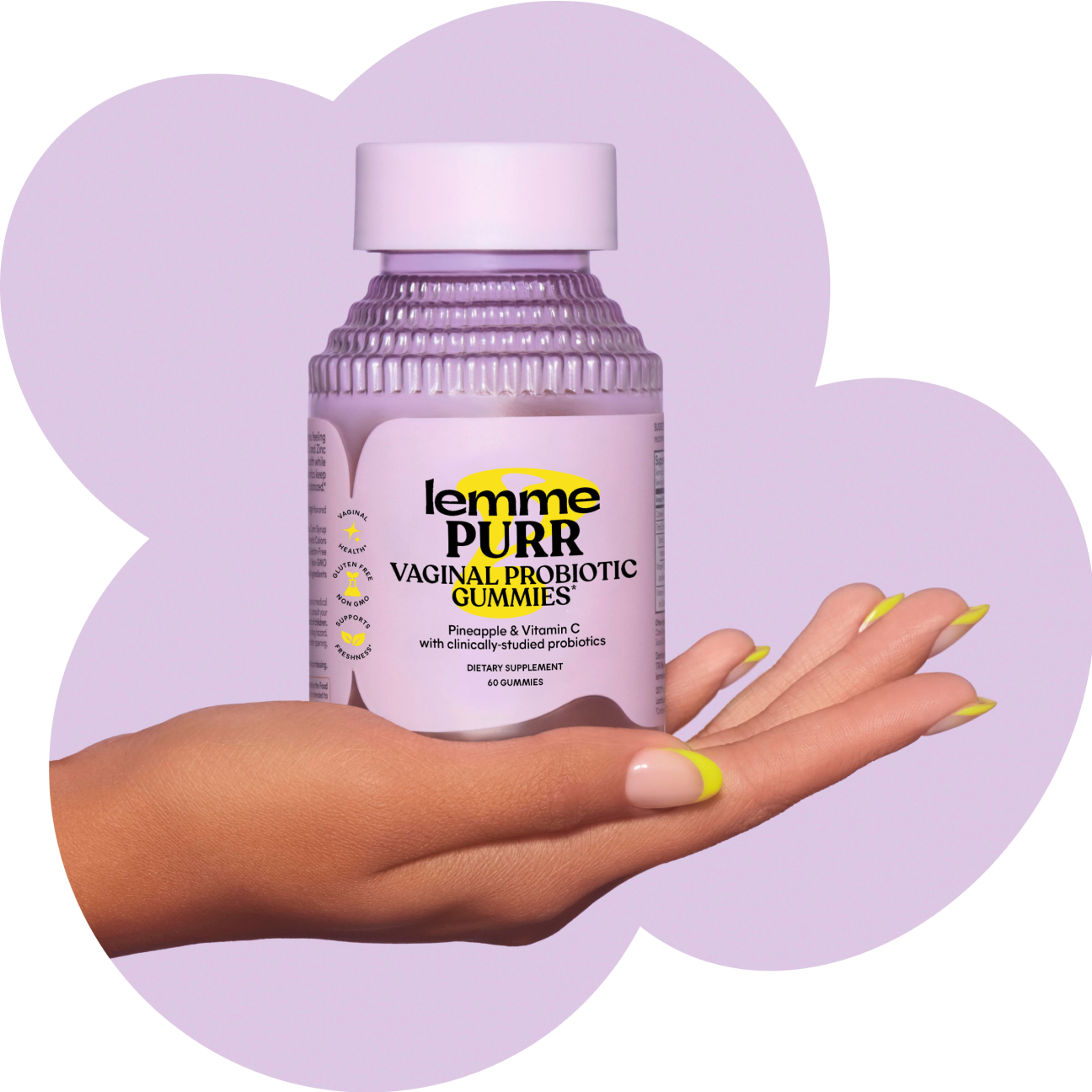 Lemme Purr Vaginal Probiotic Gummies