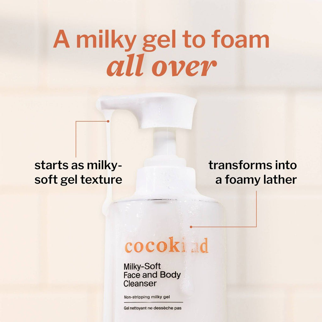 CocoKind Ceramide Milk Face & Body Cleanser