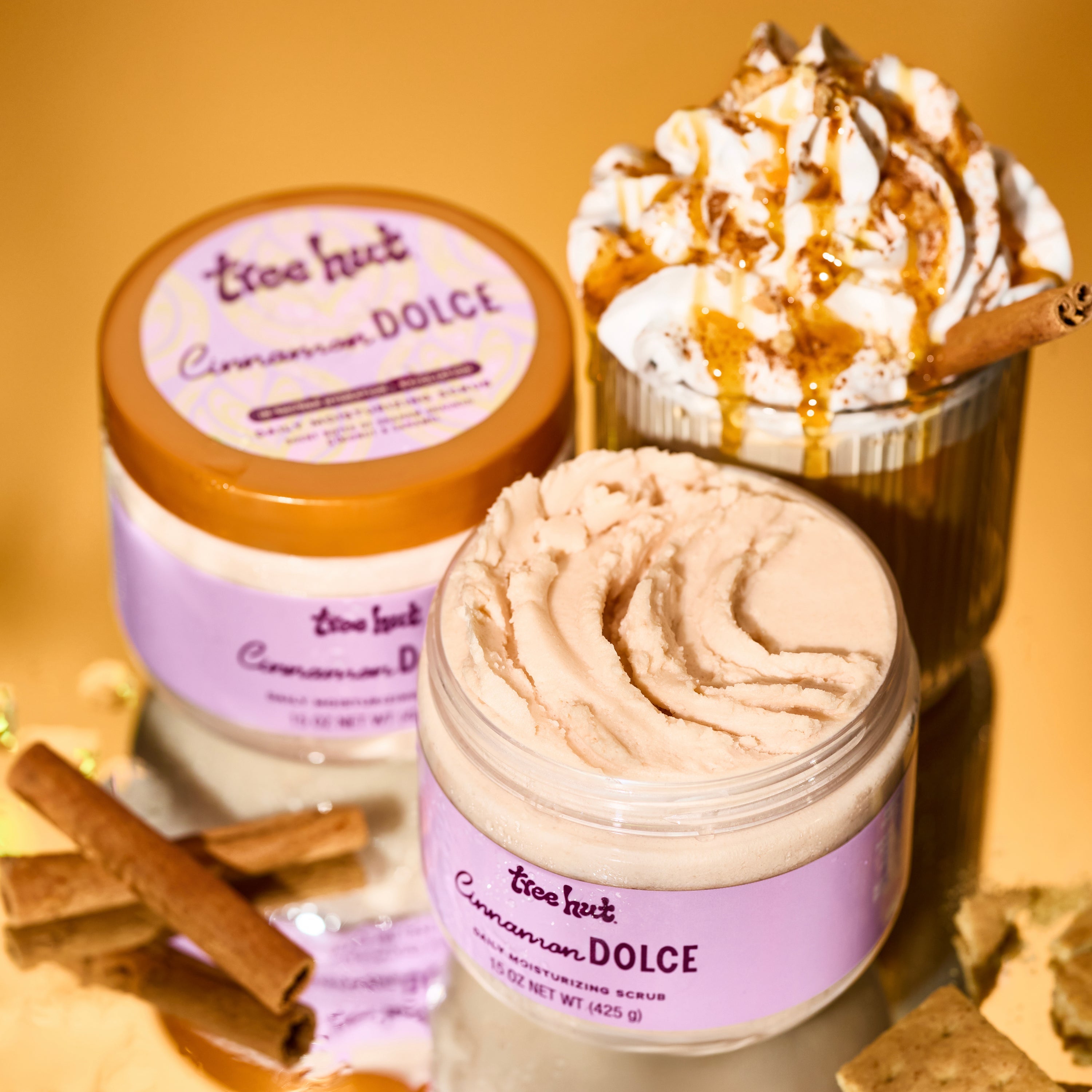 Tree Hut Daily Moisturising Scrub - Cinnamon Dolce