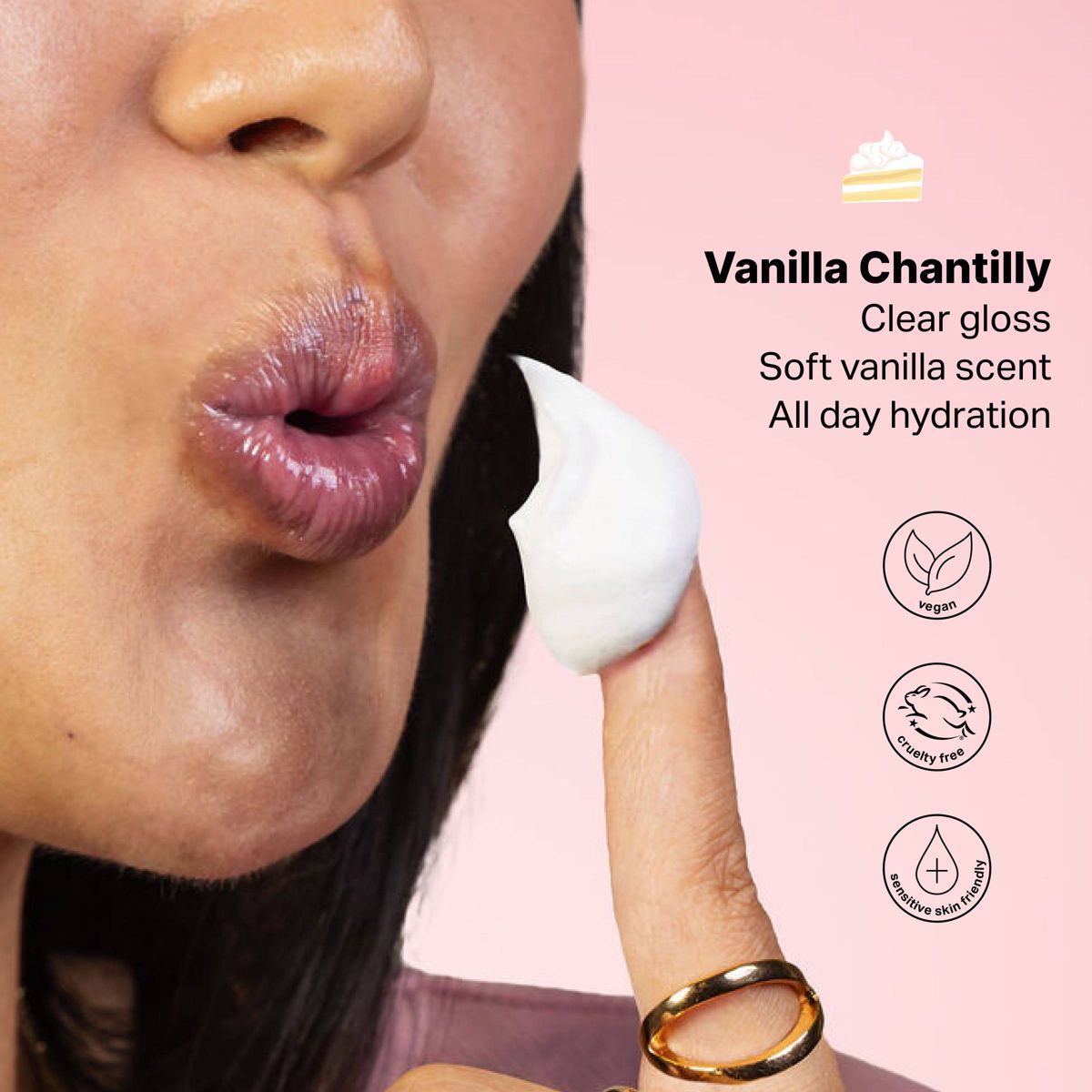 CocoKind Ceramide Lip Blur Balm - Vanilla Chantilly