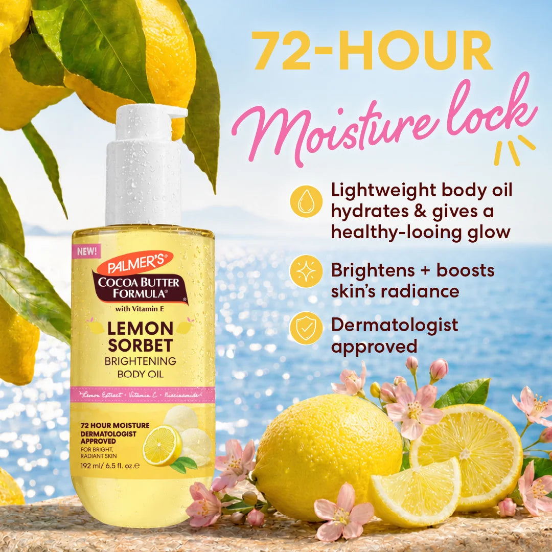 Palmer’s Body Oil - Lemon Sorbet