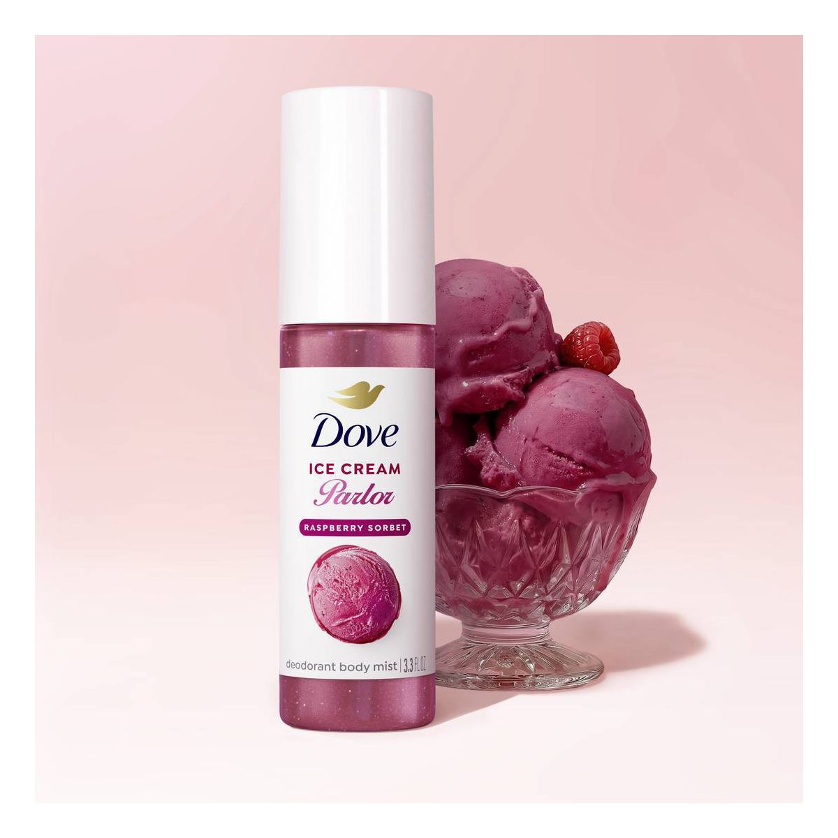Dove Ice Cream Parlour Limited Edition - Raspberry Sorbet