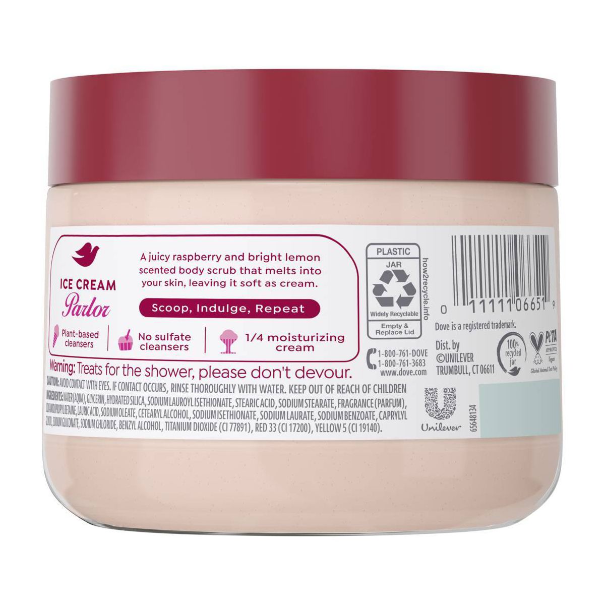Dove Ice Cream Parlour Limited Edition - Raspberry Sorbet