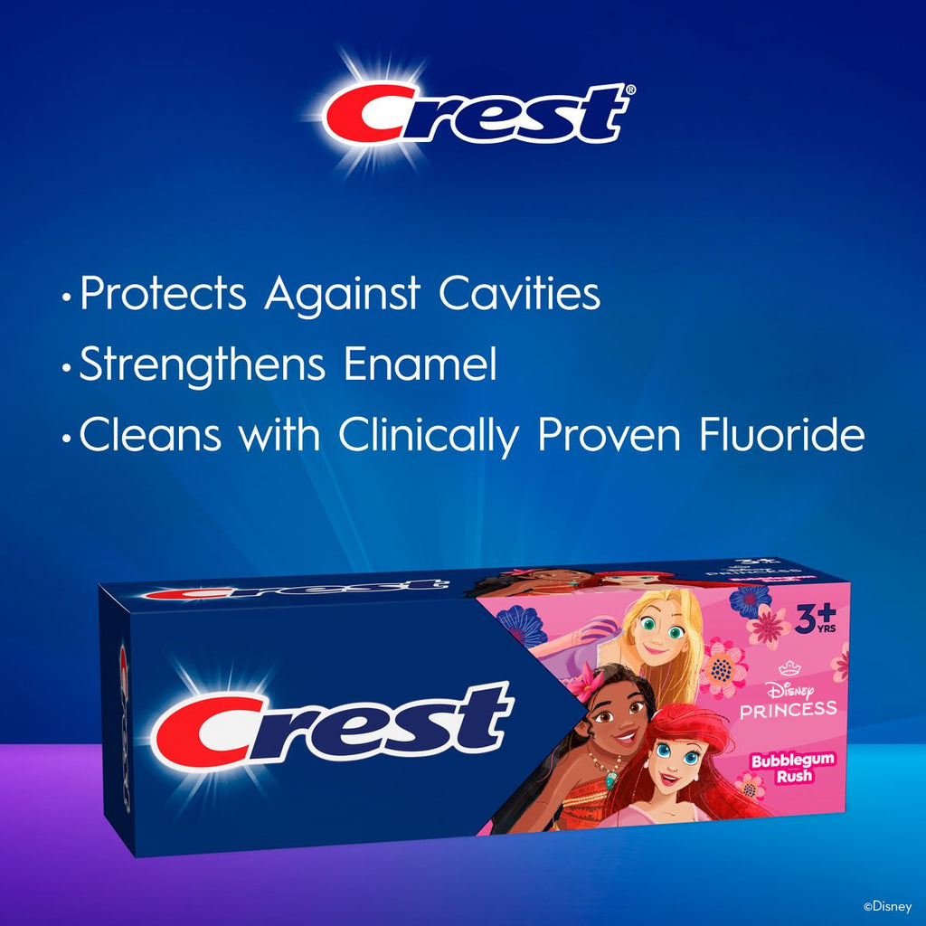 Crest Kids Toothpaste Disney Princess - Bubblegum
