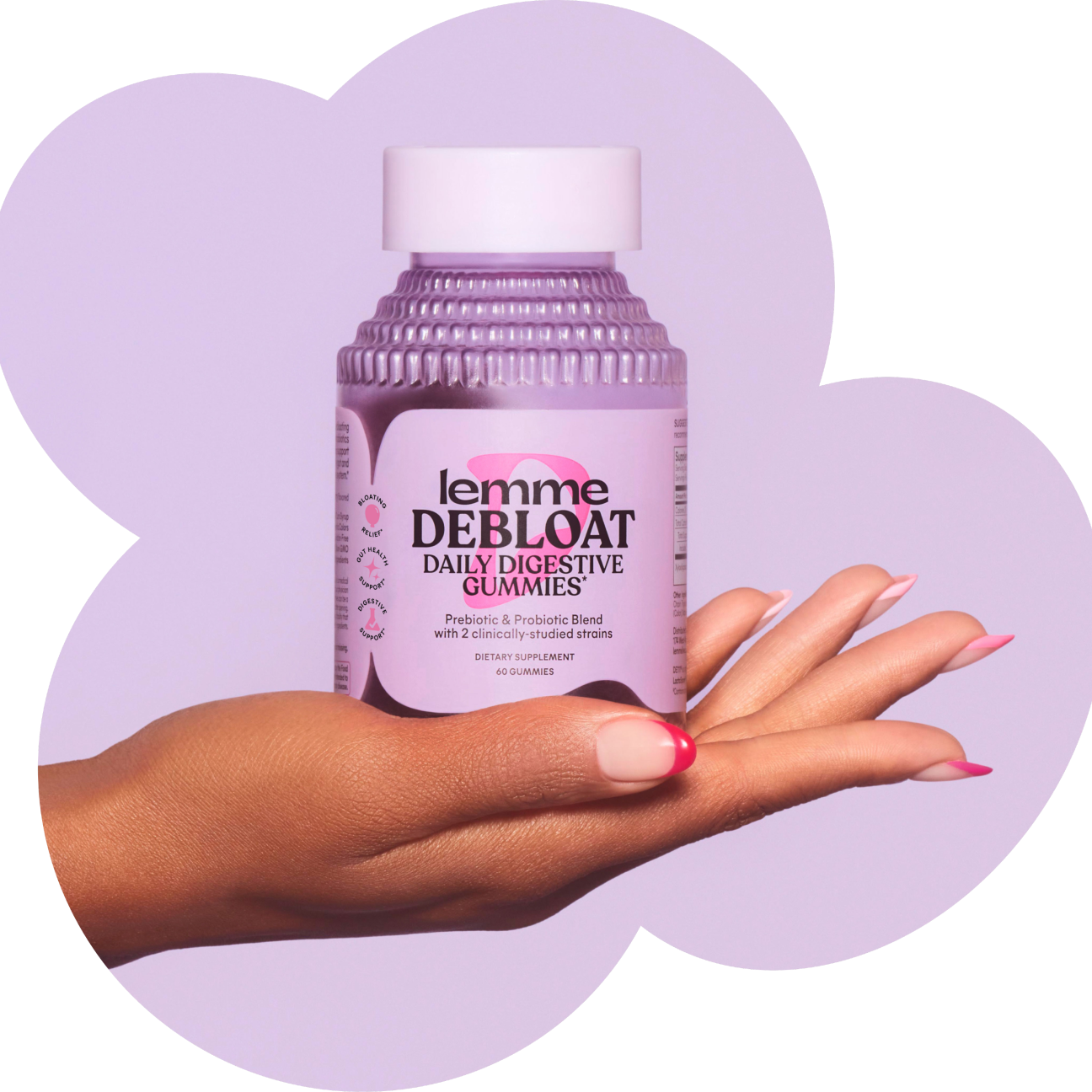 Lemme Debloat Daily Digestive Gummies
