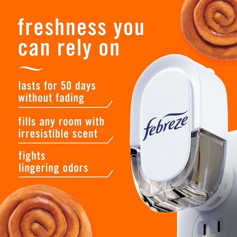 Febreze X Dunkin Plug In Air Freshener - Cinnamon Roll