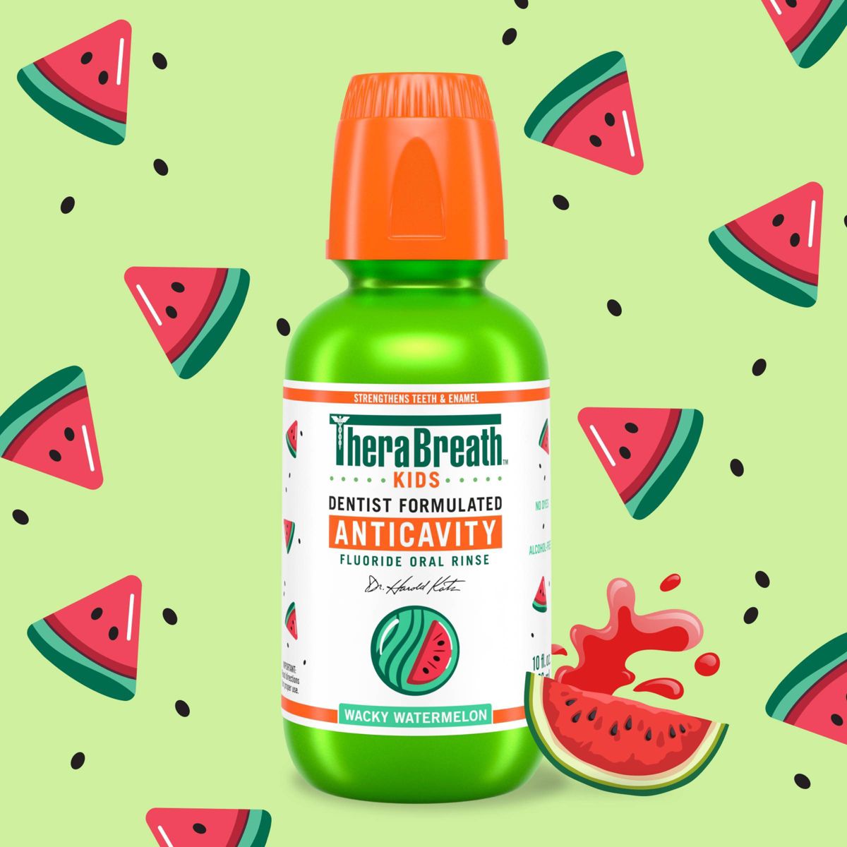 TheraBreath Kids Mouthwash - Wacky Watermelon