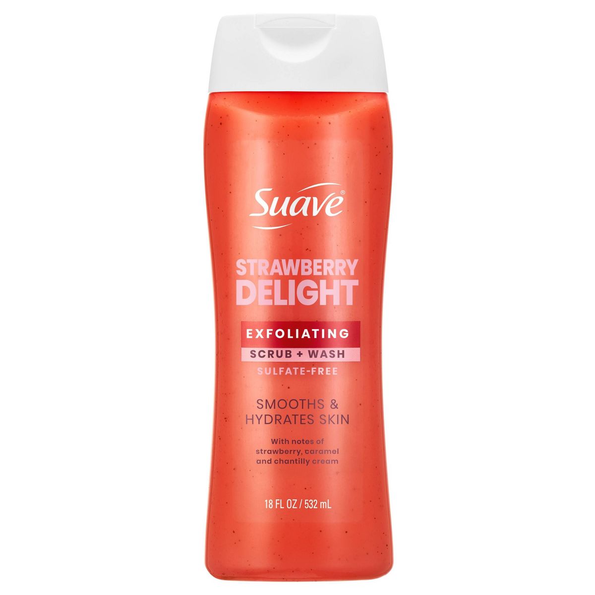 Suave Exfoliating Scrub + Wash - Strawberry Delight