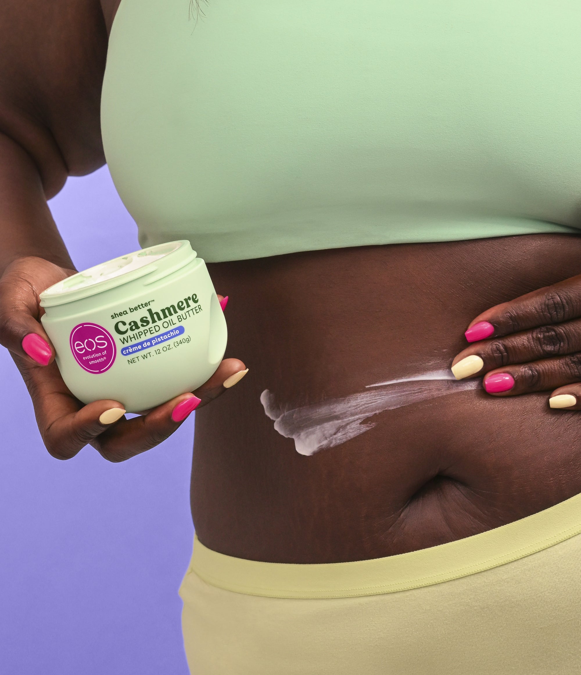 Eos Whipped Oil Body Butter - Crème De Pistachio