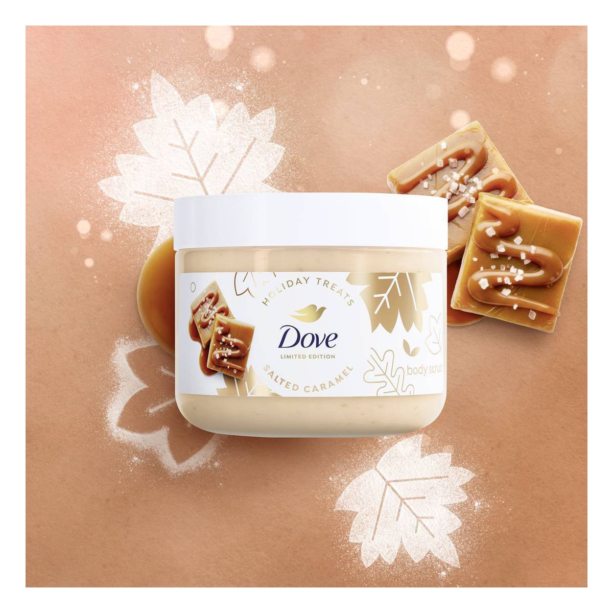 Dove Body Scrub - Salted Caramel