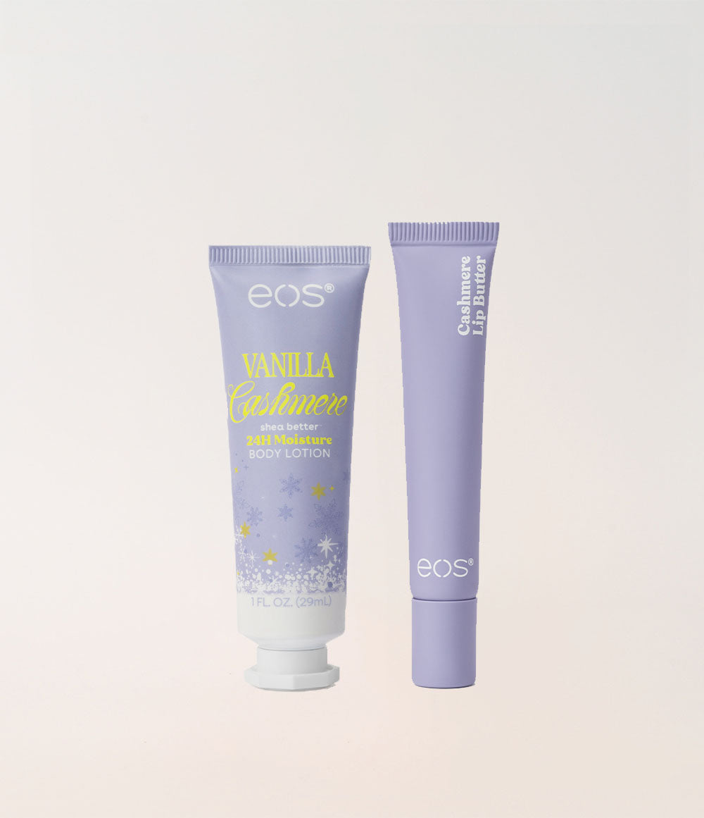 EOS Mini Body Lotion & Lip Butter Duo - Vanilla Cashmere