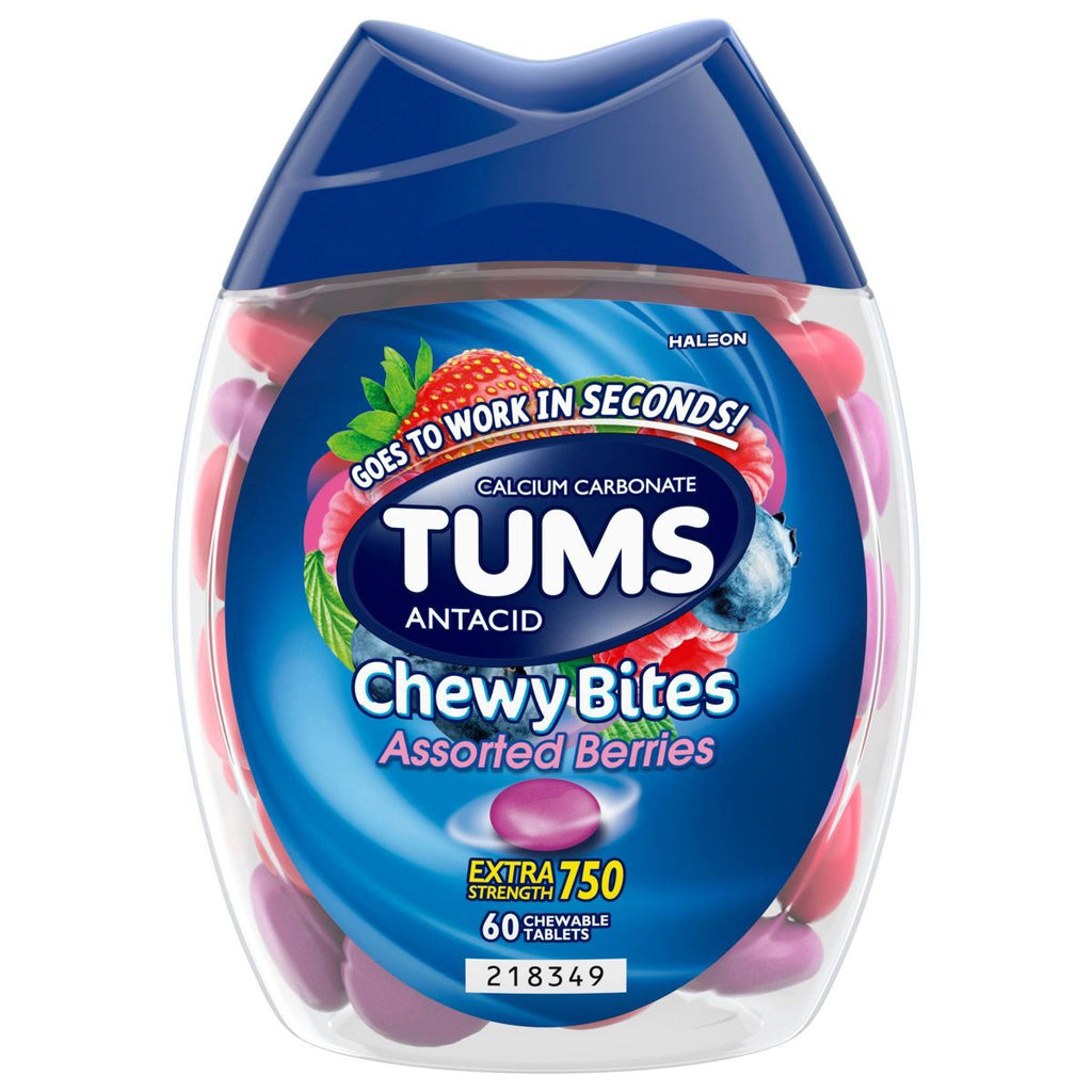 TUMS Extra Strength Antacid Chewy Bites - Assorted Berries