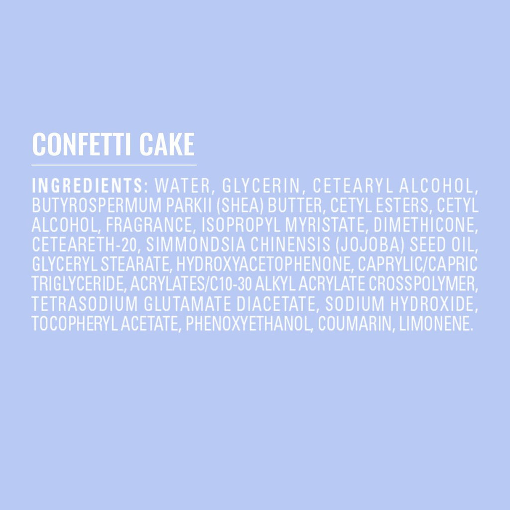 Jergens Shea Fusion Body Lotion - Confetti Cake