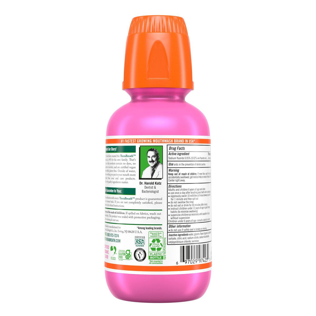 TheraBreath Kids Mouthwash - Bubble Gum