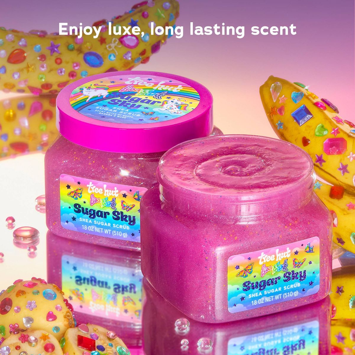 Tree Hut X Lisa Frank Body Scrub - Sugar Sky