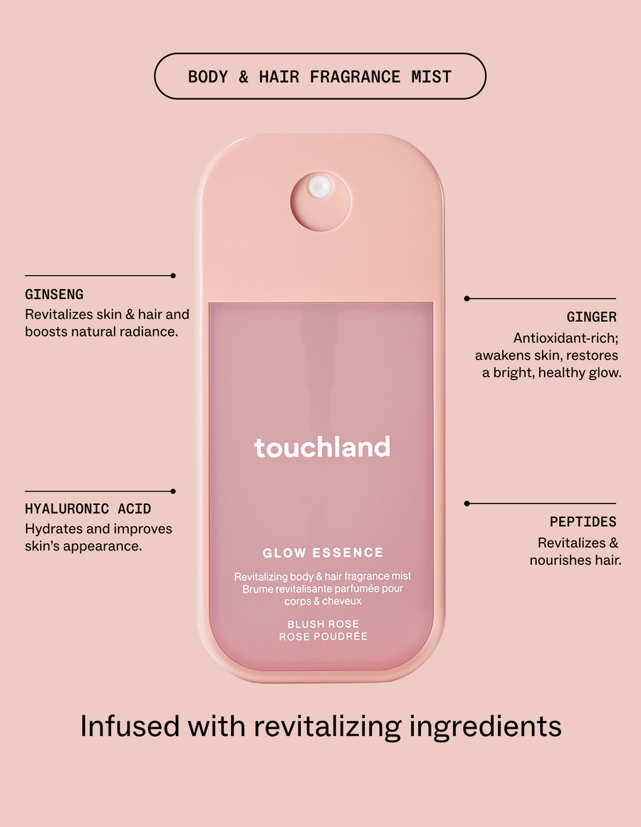Touchland Body & Hair Fragrance Mist - Blush Rose