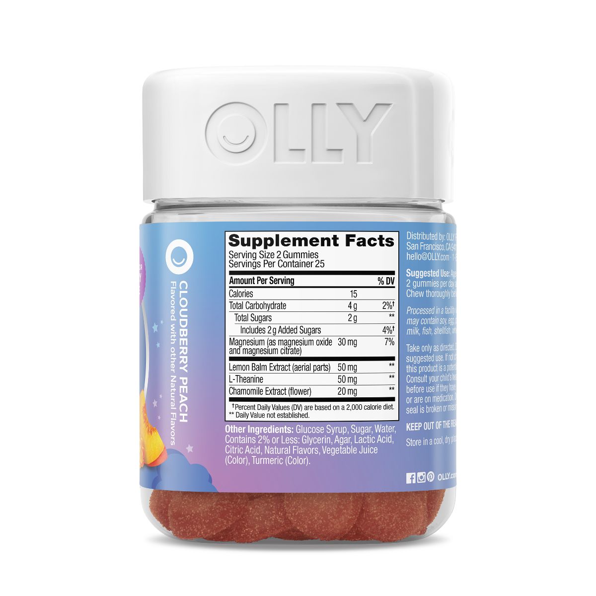 OLLY Kids' Sleep Melatonin Free Multivitamin Gummies - 50ct