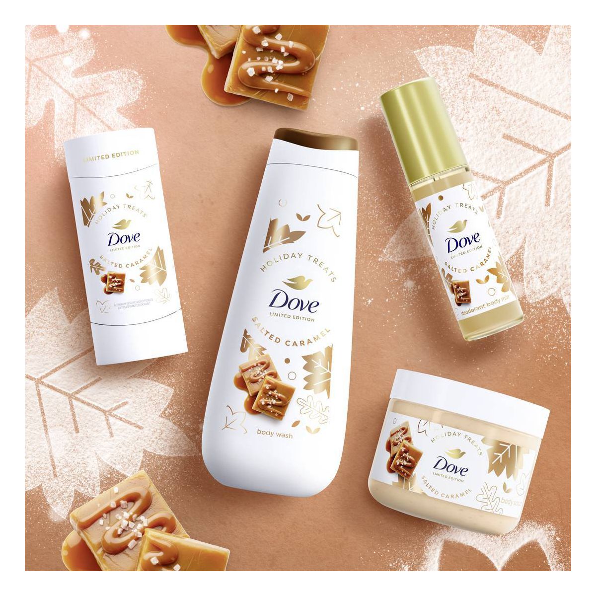Dove Body Scrub - Salted Caramel