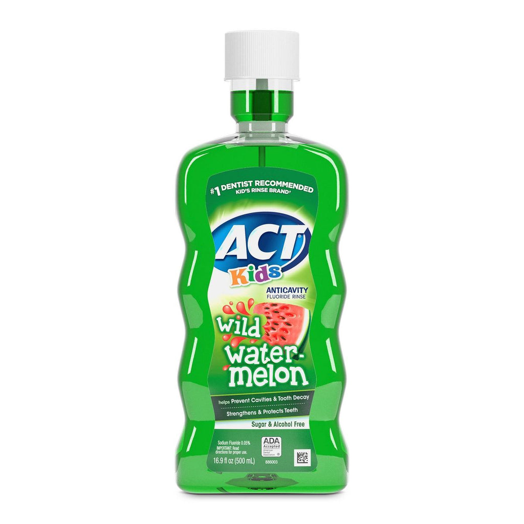 ACT Kids' Pure Protect Anticavity Fluoride Mouthwash - Watermelon