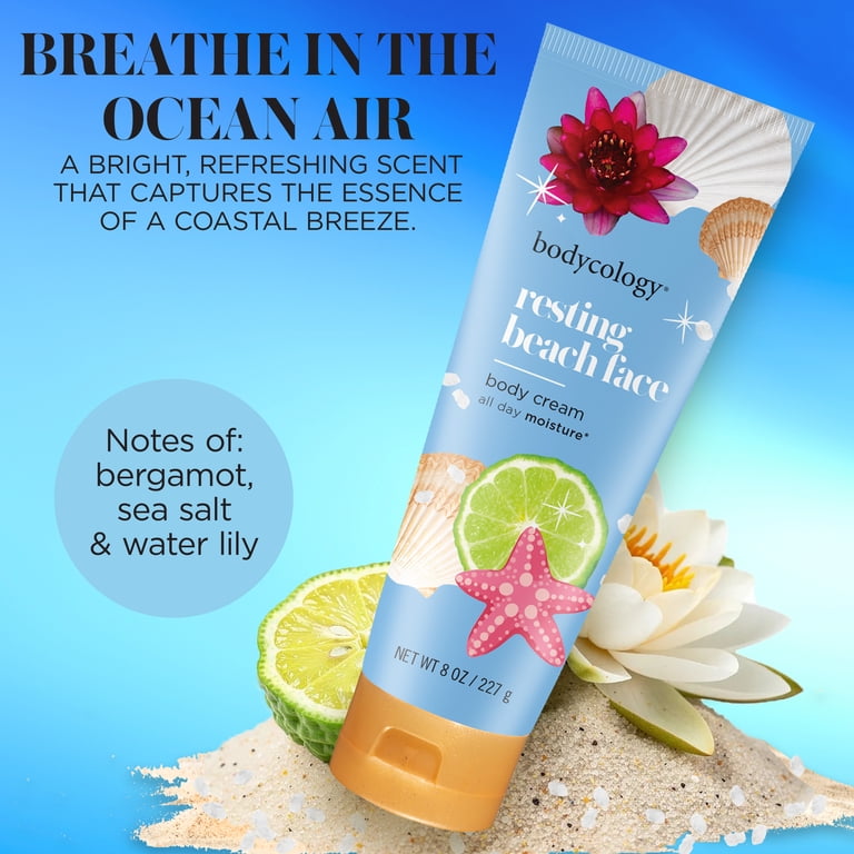 Bodycology Body Cream - Limited Edition Resting Beach Face