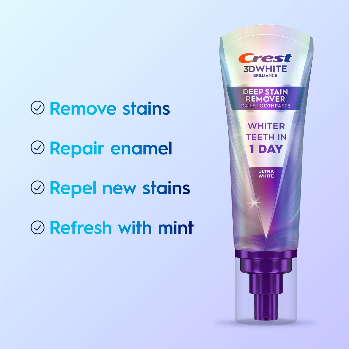 Crest 3D White Deep Stain Remover Toothpaste