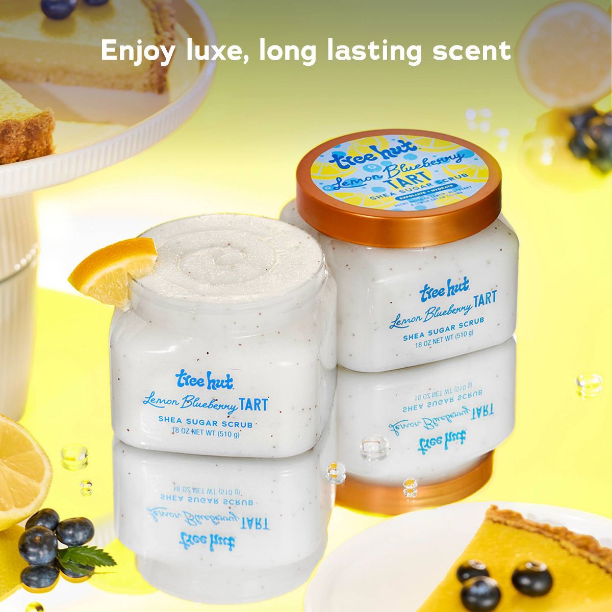 Tree Hut Body Scrub - Lemon Blueberry Tart