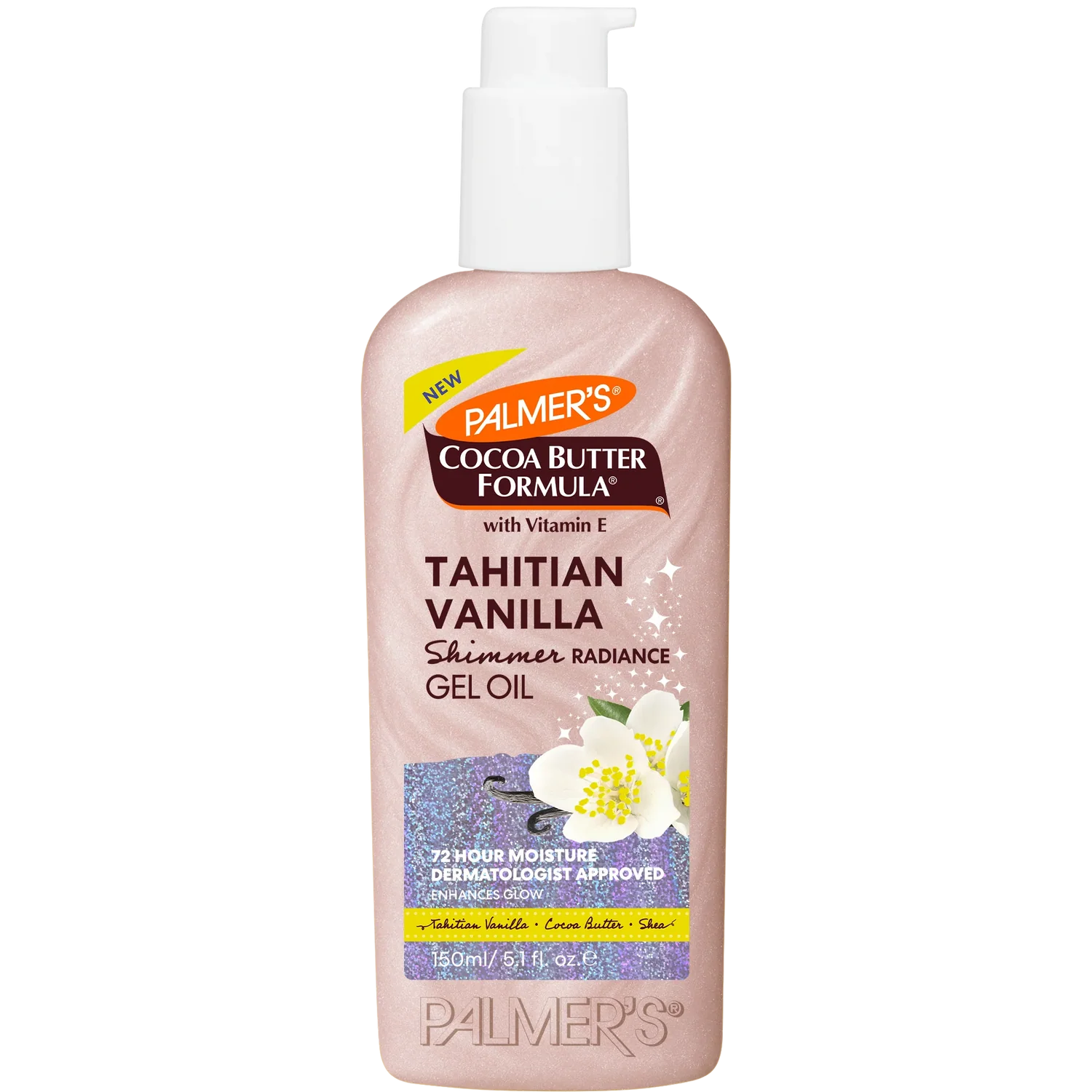 Palmers Shimmer Gel - Tahitian Vanilla