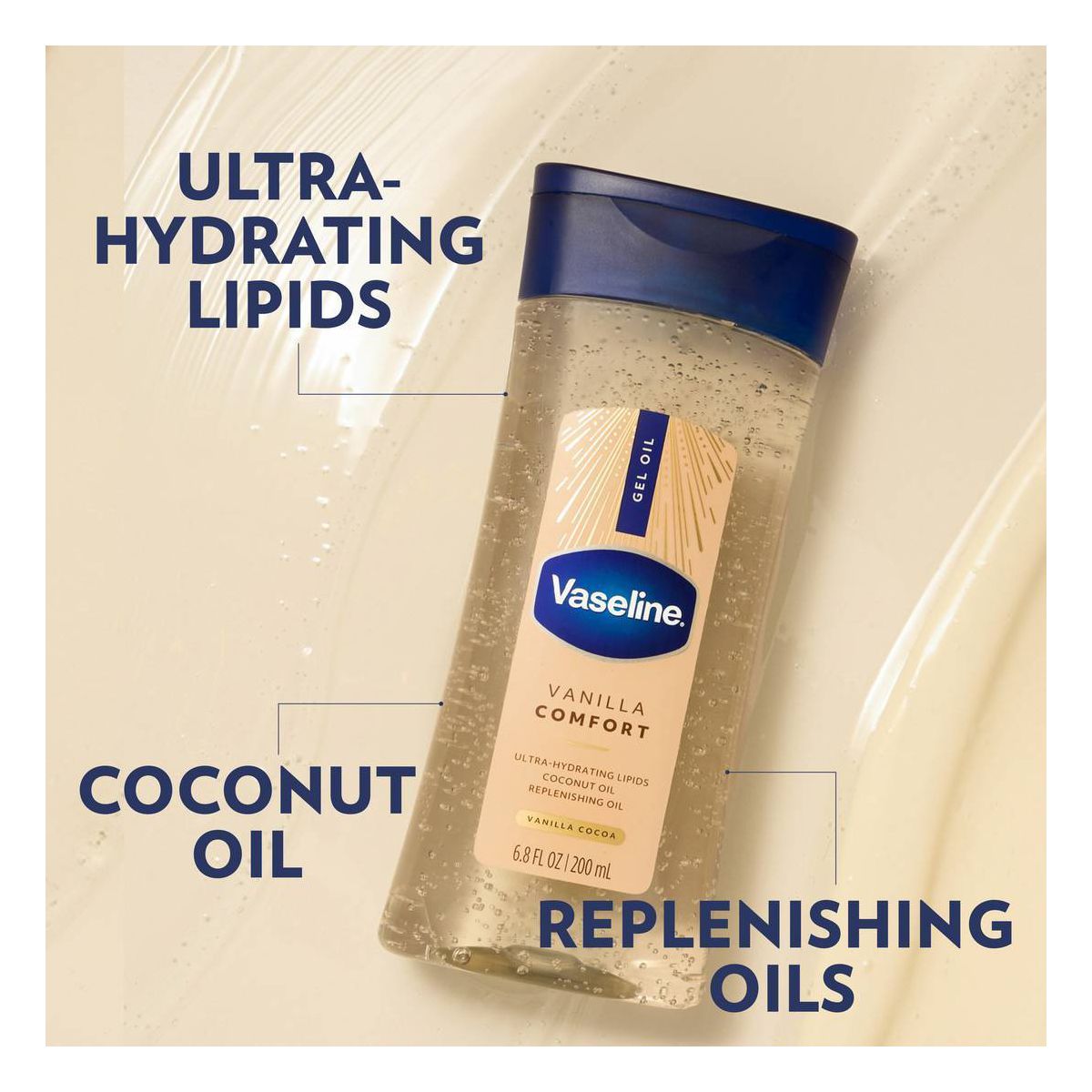 Vaseline Moisturising Gel - Vanilla Comfort