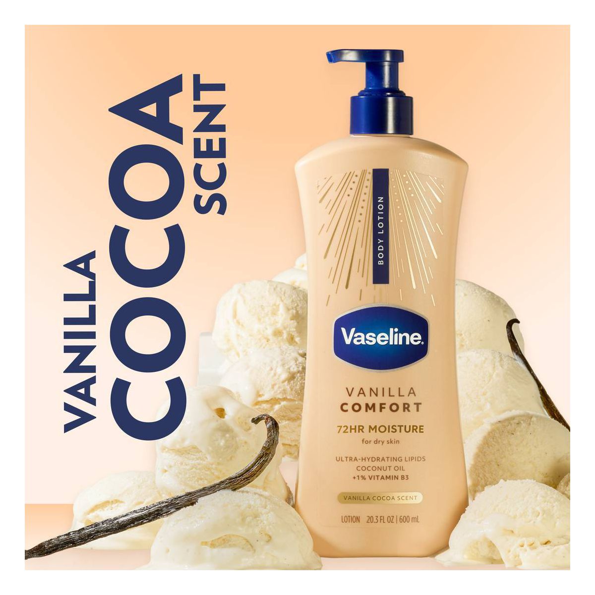 Vaseline Body Lotion - Vanilla Comfort