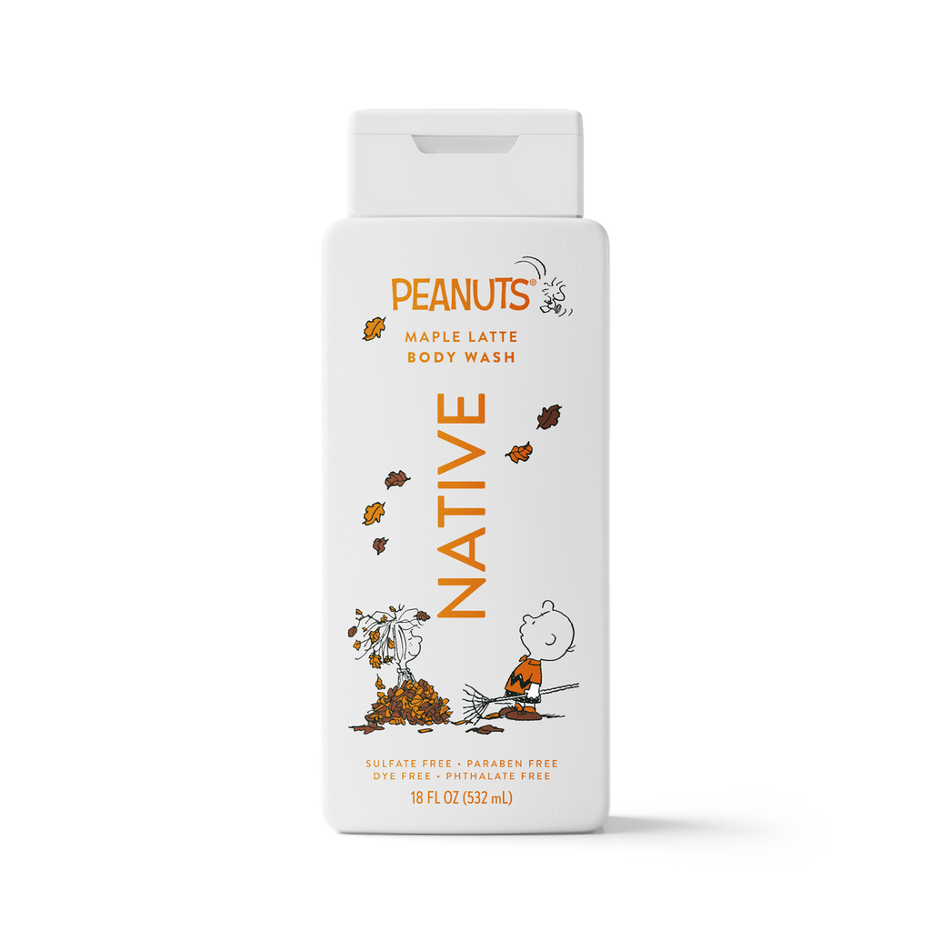 Native X Peanuts Limited Edition Body Wash - Maple Latte