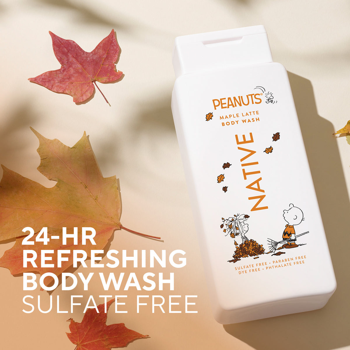 Native X Peanuts Limited Edition Body Wash - Maple Latte