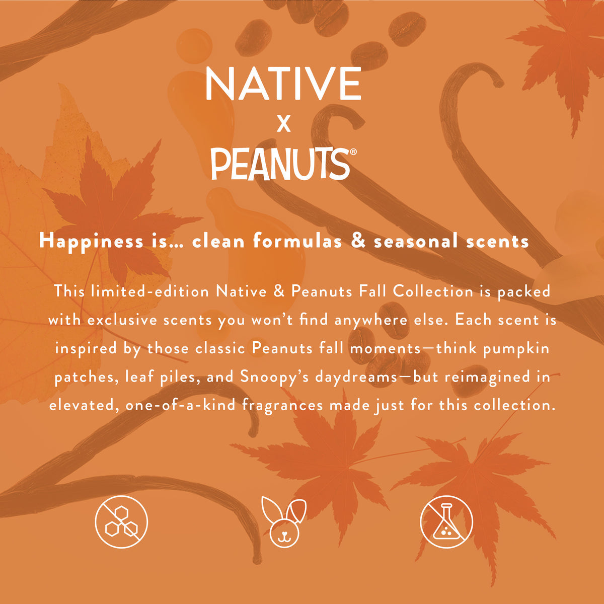 Native X Peanuts Limited Edition Body Wash - Maple Latte