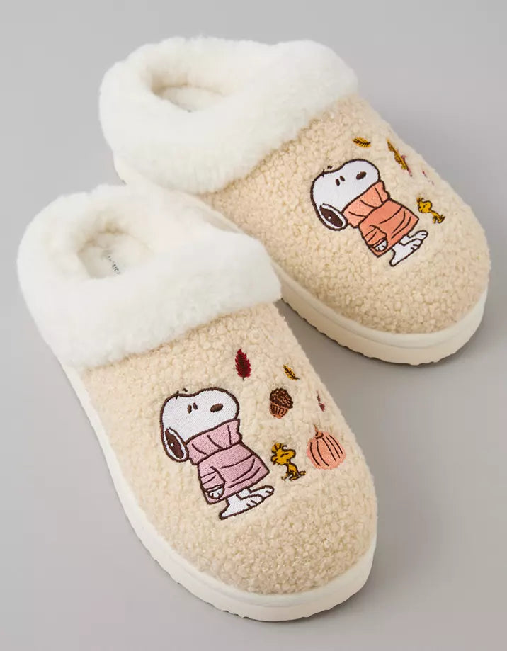 American Eagle Slippers - Snoopy Sweater