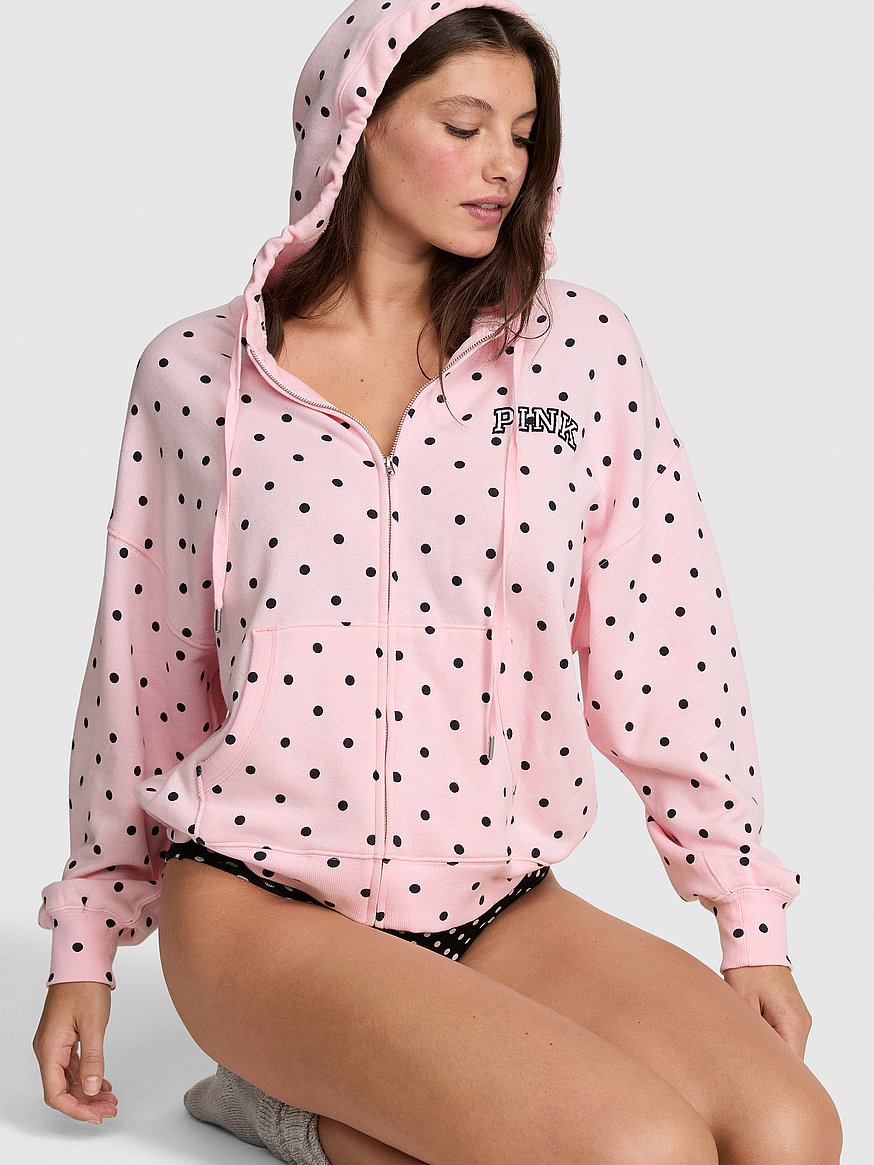 PINK
FULL-ZIP HOODIE
