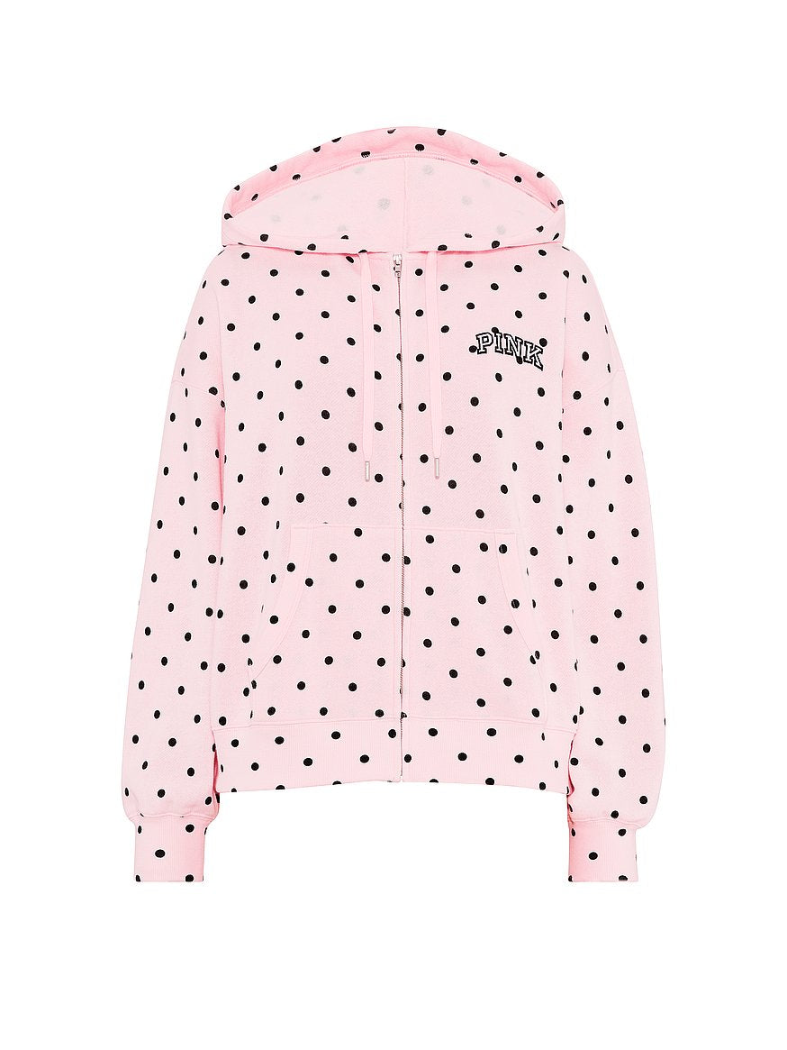 PINK
FULL-ZIP HOODIE