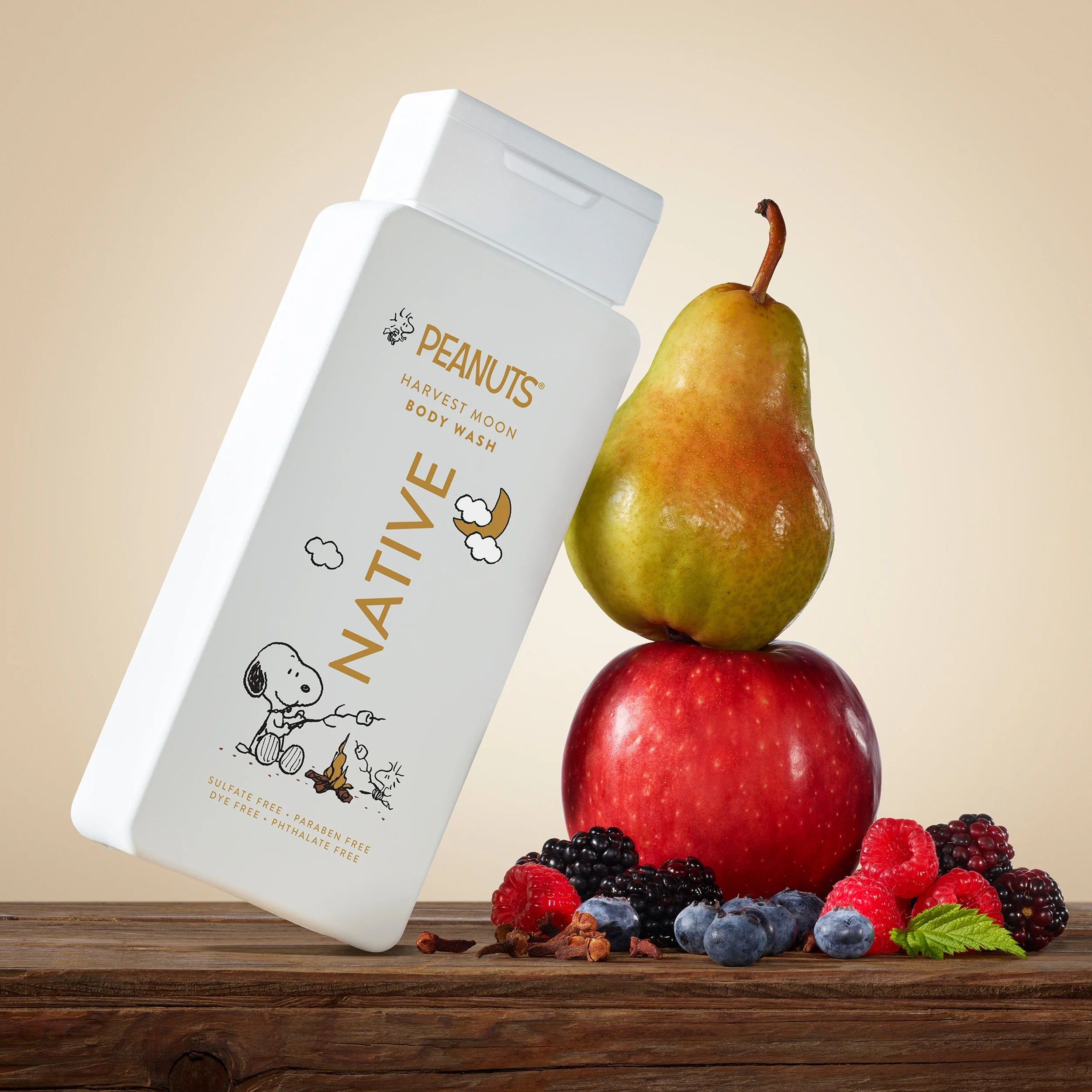 Native X Peanuts Body Wash - Harvest Moon