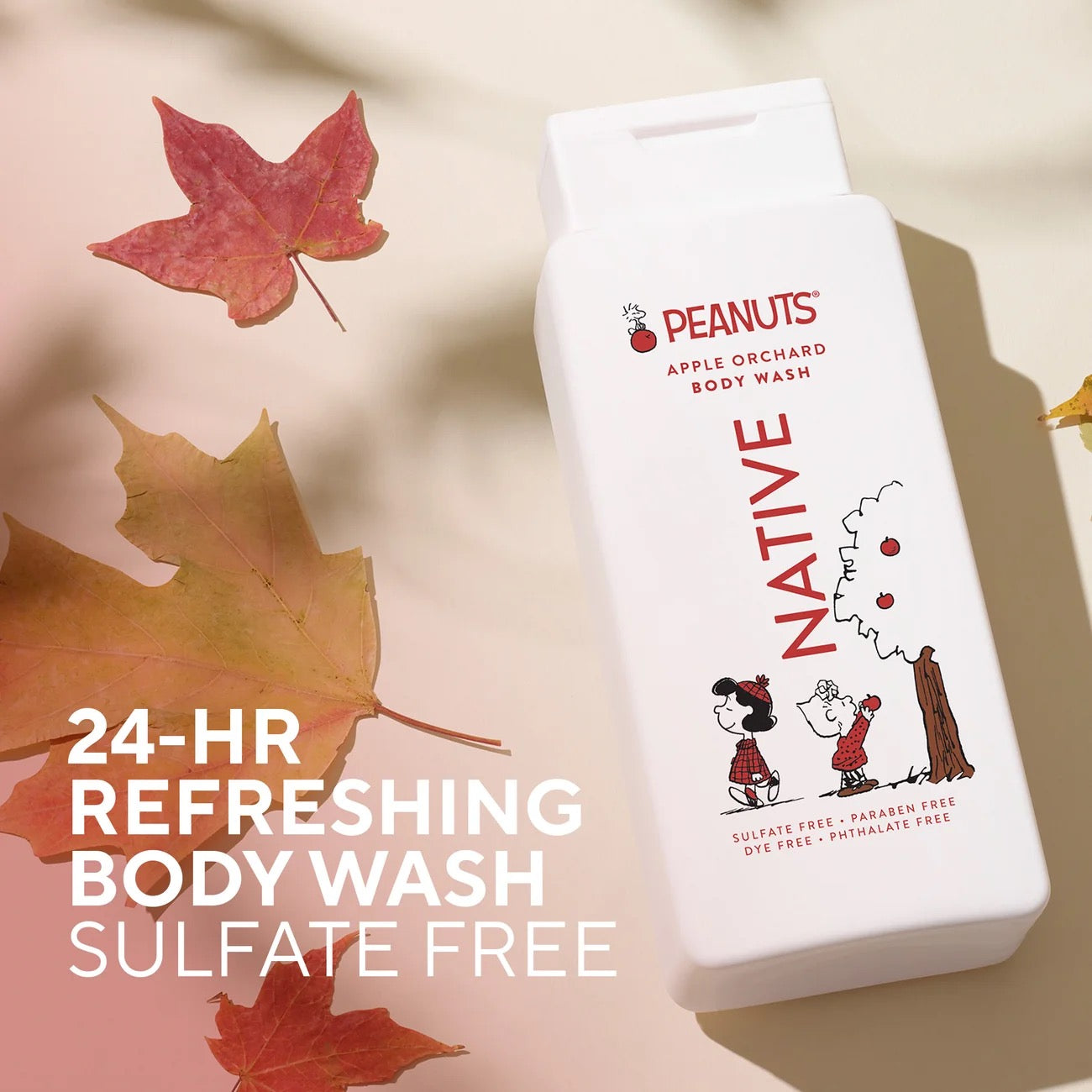 Native X Peanuts Body Wash - Apple Orchard