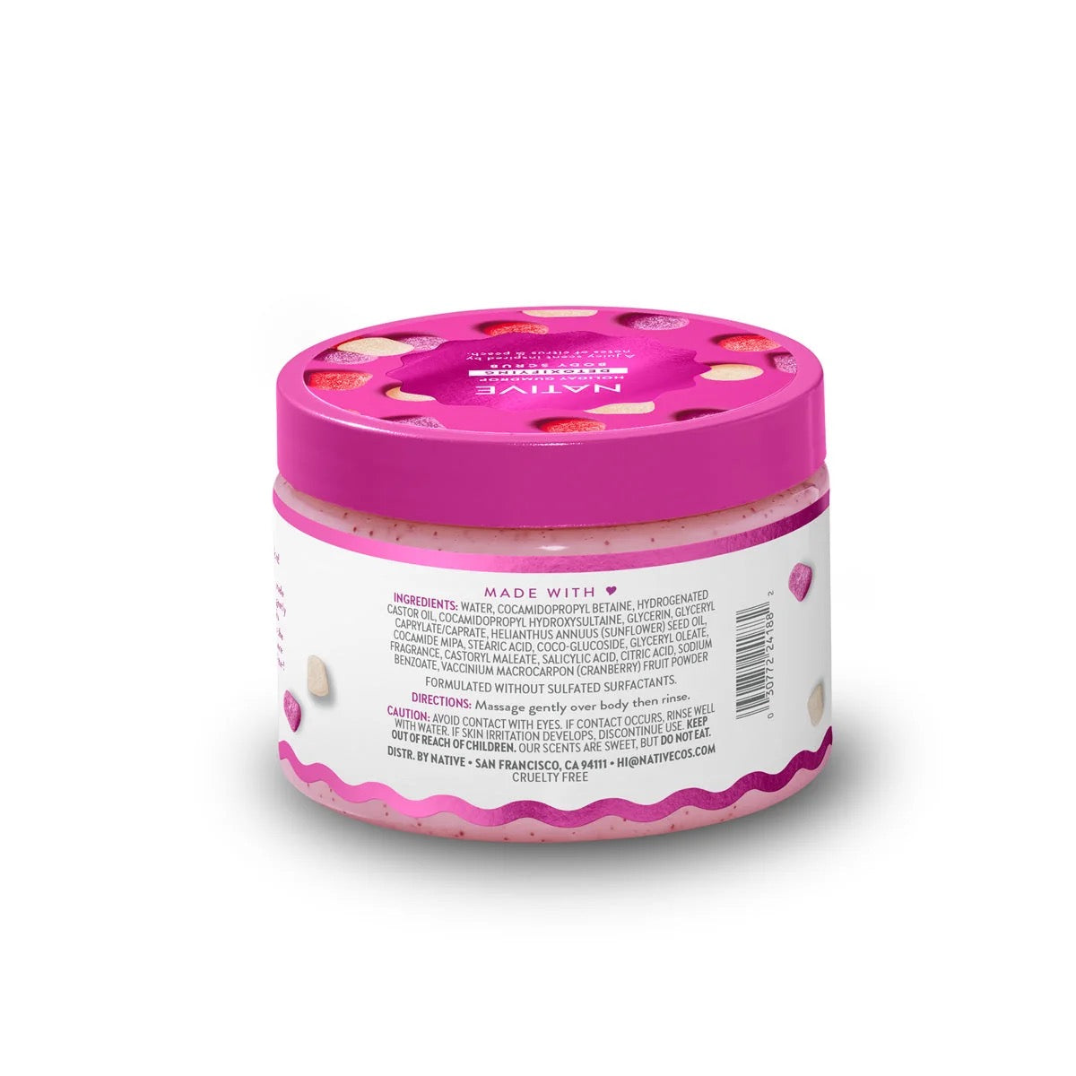 Native Body Scrub - Holiday Gumdrop