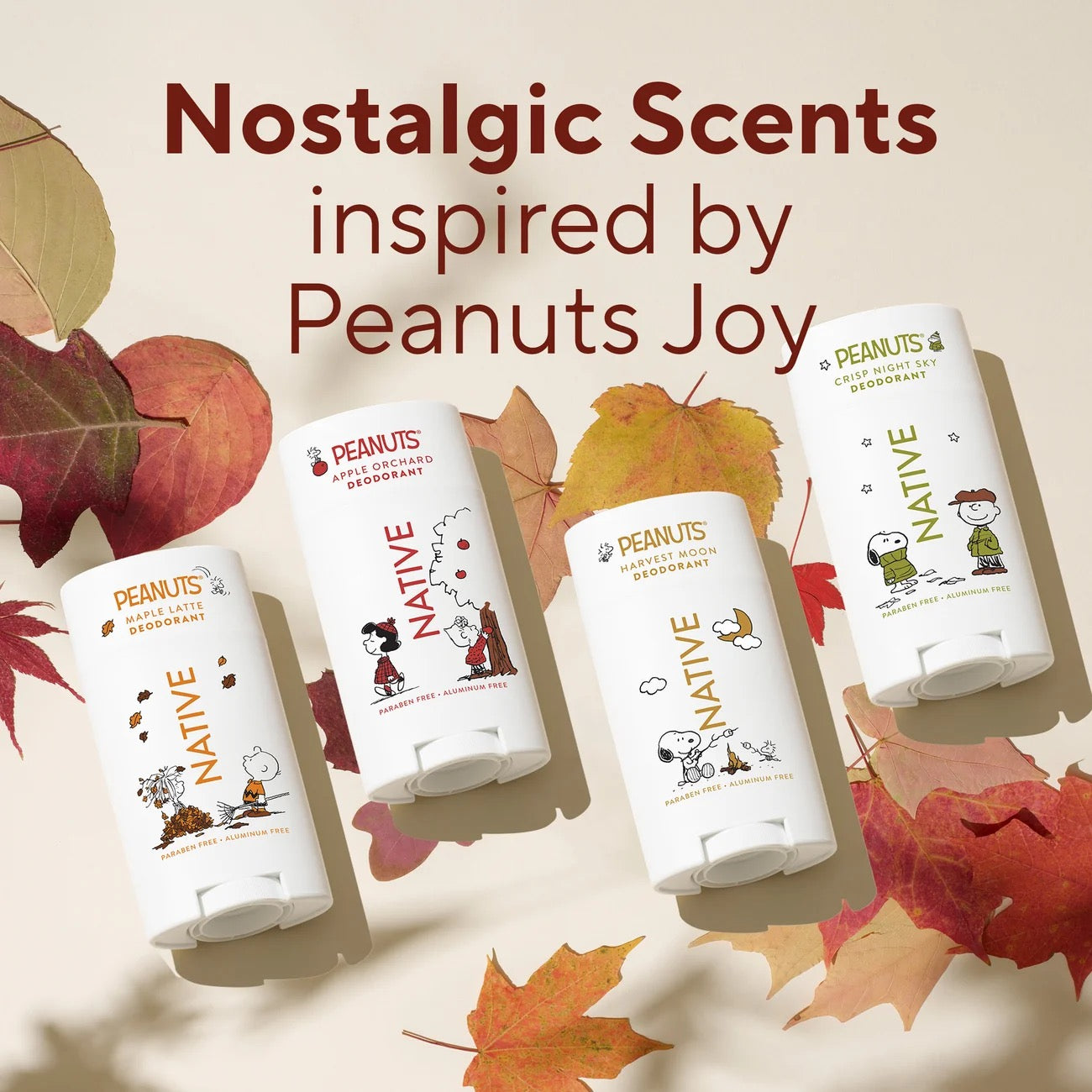 Native X Peanuts Deodorant - Apple Orchard